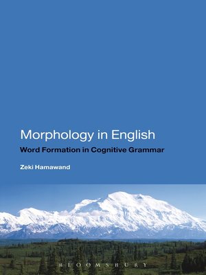 cover image of Morphology in English